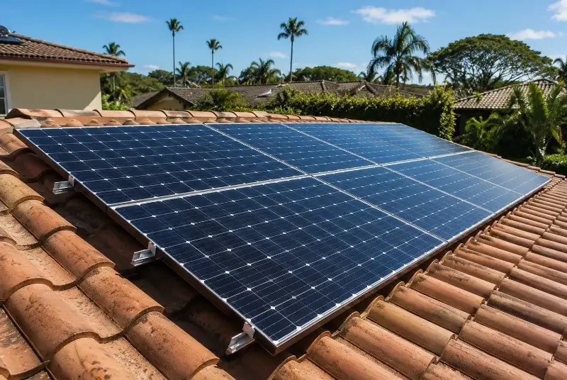 Installation de panneaux solaires à Bascons